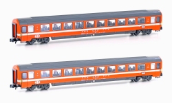 Hobbytrain H25501 - N - 2-tlg. Set Personenwagen UIC Z1, SBB, Ep. IV-V